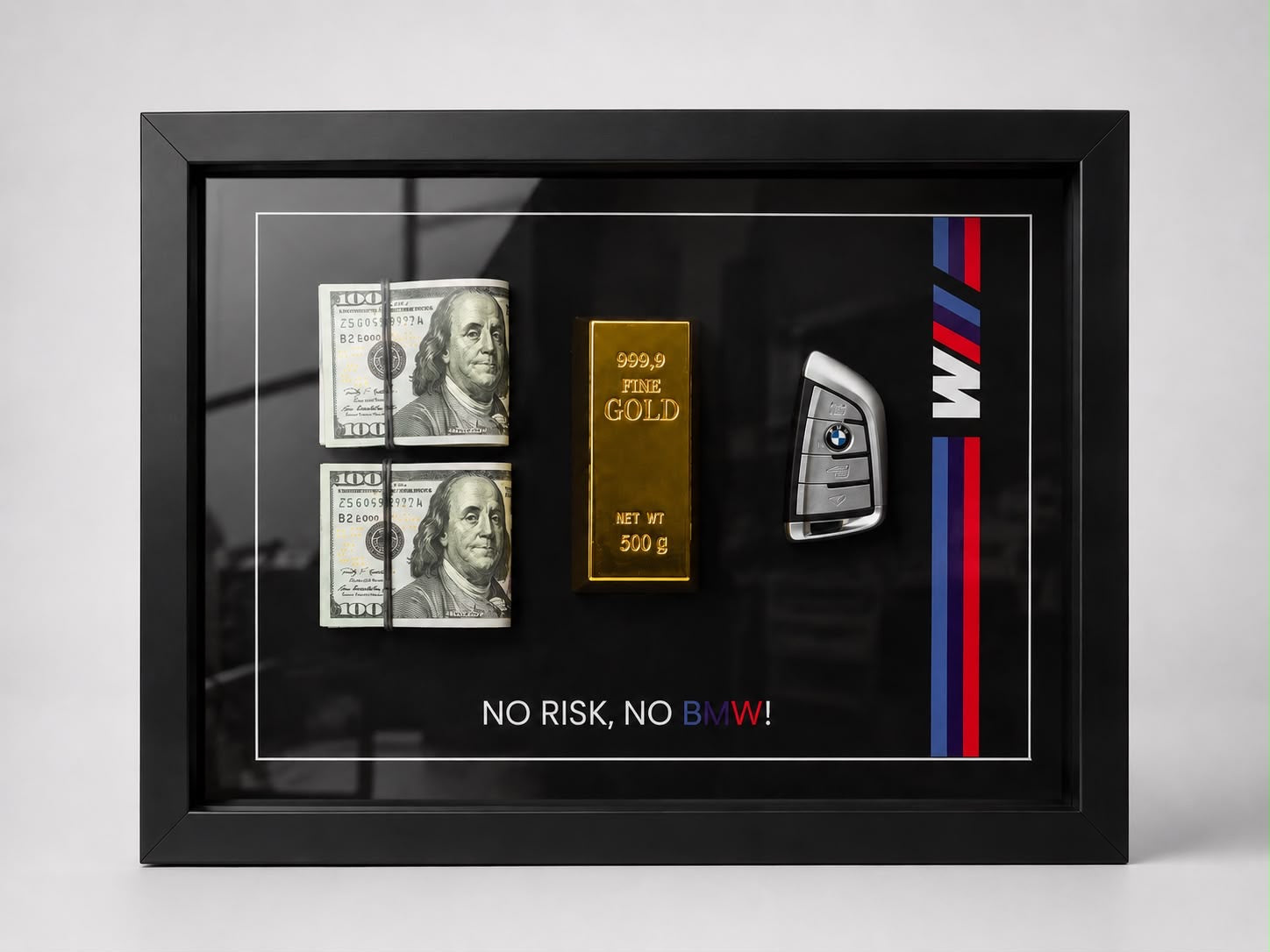 Quadro BMW Gold